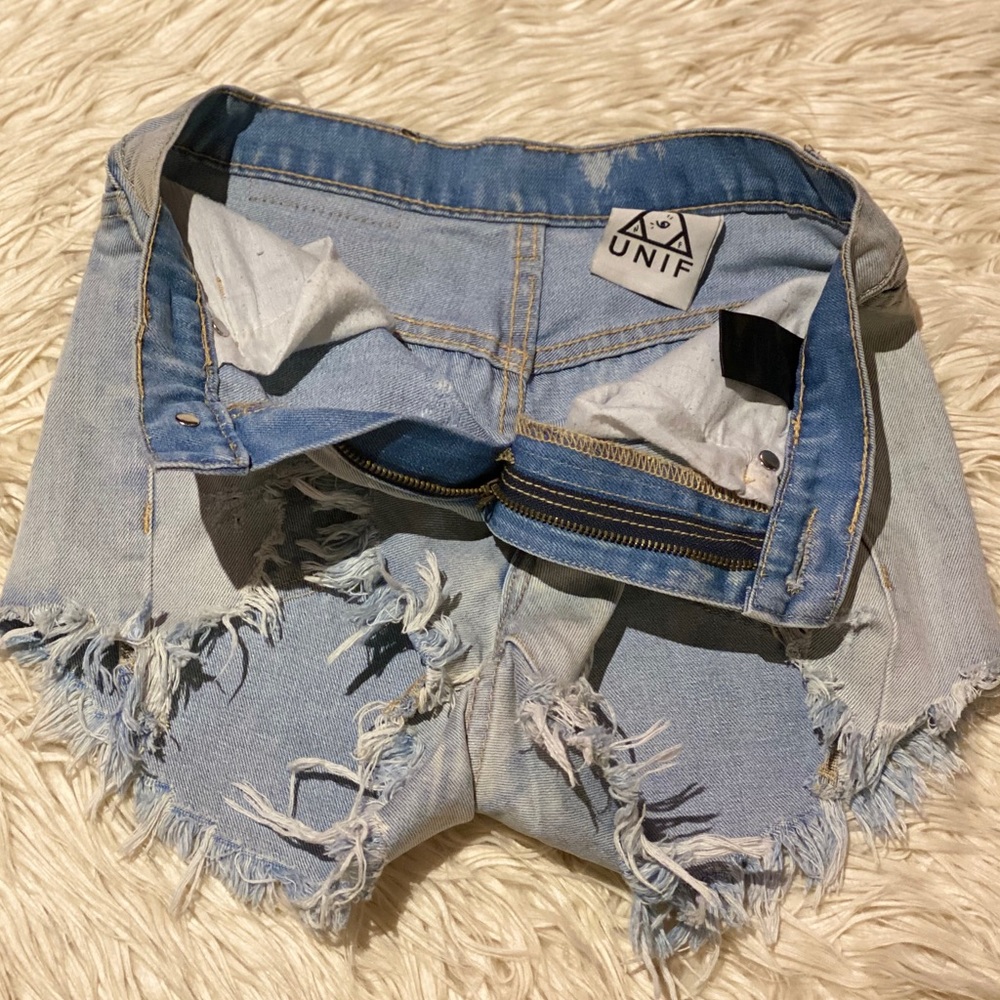 SOLD STORE UNIF high waist denim shorts - Picture 6 of 6